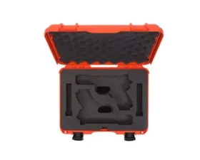 Nanuk Nano 910 Waterproof Hard Glock Gun Case Orange