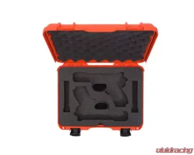 Nanuk Nano 910 Waterproof Hard Glock Gun Case Orange - 910-GLOCK3