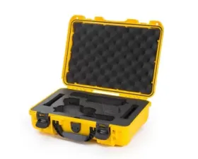 Nanuk Nano 910 Waterproof Hard Glock Gun Case Tellow
