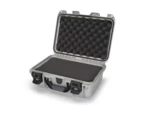 Nanuk Nano 915 Waterproof Hard Case Cubed Foam Silver