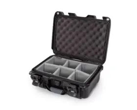 Nanuk Nano 915 Waterproof Hard Case Padded Divider Black