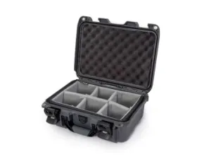 Nanuk Nano 915 Waterproof Hard Case Padded Divider Graphite