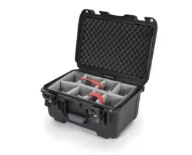Nanuk Nano 918 Waterproof Hard Case Padded Divider Black