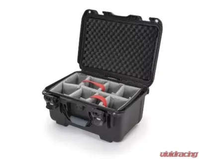 Nanuk Nano 918 Waterproof Hard Case Padded Divider Black - 918-2001
