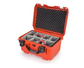 Nanuk Nano 918 Waterproof Hard Case Padded Divider Orange
