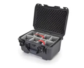 Nanuk Nano 918 Waterproof Hard Case Padded Divider Graphite