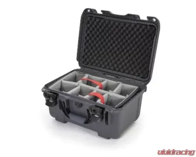 Nanuk Nano 918 Waterproof Hard Case Padded Divider Graphite - 918-2007