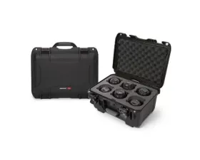Nanuk Nano 918 Waterproof Hard Case for 6 Lens Black