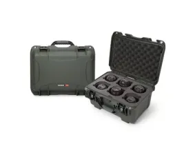 Nanuk Nano 918 Waterproof Hard Case for 6 Lens Olive
