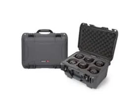 Nanuk Nano 918 Waterproof Hard Case for 6 Lens Graphite