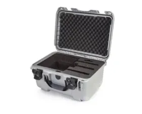Nanuk Nano 918 3 UP Waterproof Revolver Hard Case Silver