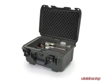Nanuk Nano 918 3 UP Waterproof Revolver Hard Case Olive - 918-REV06