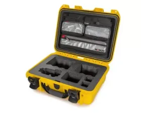 Nanuk Nano 920 Sony Camera Hard Case Lid Organizer A7R, A7S and A9 Yellow