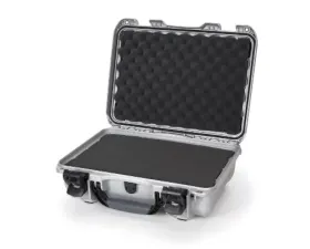 Nanuk Nano 923 Hard Case Cubed Foam Silver