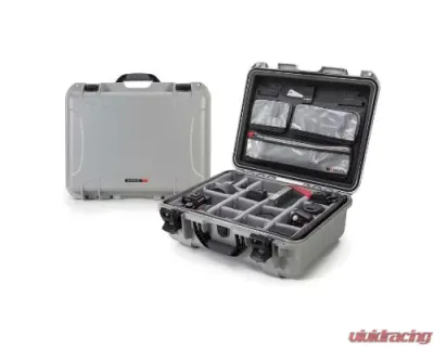 Nanuk Nano 930 Hard Case Pro Photo Kit Silver - 930-6005
