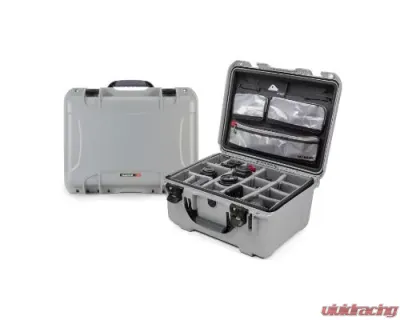 Nanuk Nano 933 Hard Case Pro Photo Kit Silver - 933-6005