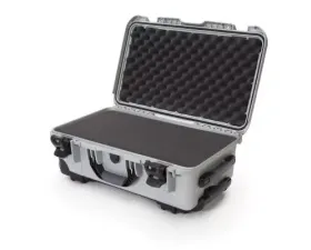 Nanuk Nano 935 Wheeled  Hard Case Cube Foam Silver