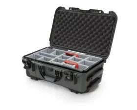 Nanuk Nano 935 Wheeled  Hard Case Padded Divider Olive