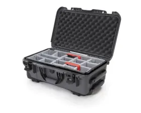 Nanuk Nano 935 Wheeled  Hard Case Padded Divider Graphite