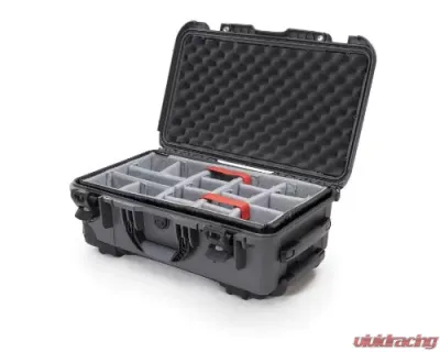 Nanuk Nano 935 Wheeled Hard Case Padded Divider Graphite - 935-2007