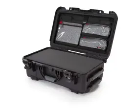 Nanuk Nano 935 Wheeled  Hard Case Cube Foam and Lid Organizer Black