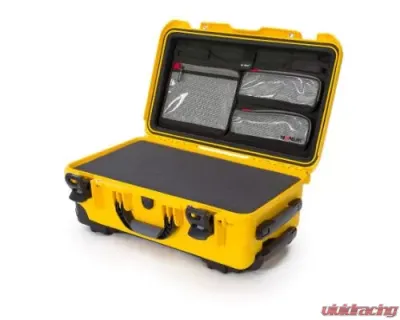 Nanuk Nano 935 Wheeled Hard Case Cube Foam and Lid Organizer Yellow - 935-5004
