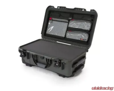 Nanuk Nano 935 Wheeled Hard Case Cube Foam and Lid Organizer Olive - 935-5006