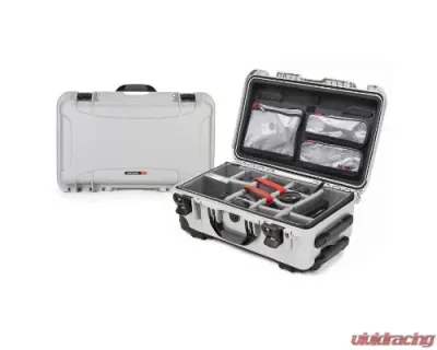 Nanuk Nano 935 Hard Case Pro Photo Kit Sliver - 935-6005