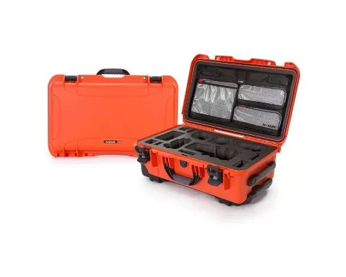 Nanuk Nano 935 Sony Camera Hard Case w/ Lid Organizer A7R, A7S and A9 Orange - 935-SON3