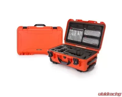 Nanuk Nano 935 Sony Camera Hard Case w/ Lid Organizer A7R, A7S and A9 Orange - 935-SON3