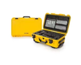 Nanuk Nano 935 Sony Camera Hard Case w/ Lid Organizer A7R, A7S and A9 Yellow