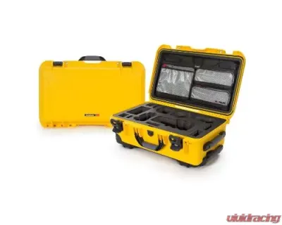 Nanuk Nano 935 Sony Camera Hard Case w/ Lid Organizer A7R, A7S and A9 Yellow - 935-SON4
