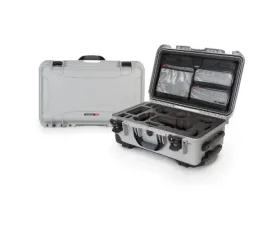 Nanuk Nano 935 Sony Camera Hard Case w/ Lid Organizer A7R, A7S and A9 Silver
