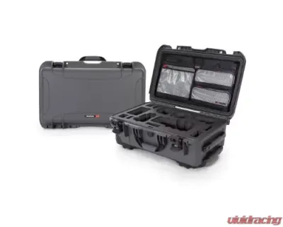 Nanuk Nano 935 Sony Camera Hard Case w/ Lid Organizer A7R, A7S and A9 Graphite - 935-SON7