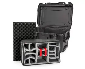 Nanuk Nano 938 Wheeled  Hard Case Padded Divider Black