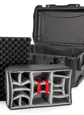 Nanuk Nano 938 Wheeled  Hard Case Padded Divider Black                                     - 938-2001 - Image 2