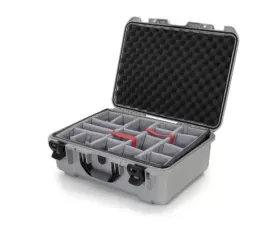 Nanuk Nano 940 Hard Case Padded Divider Silver