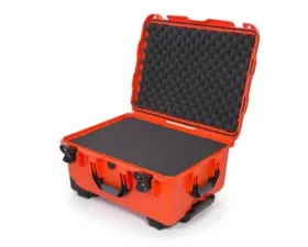 Nanuk Nano 950 Wheeled Hard Case Cubed Foam Orange