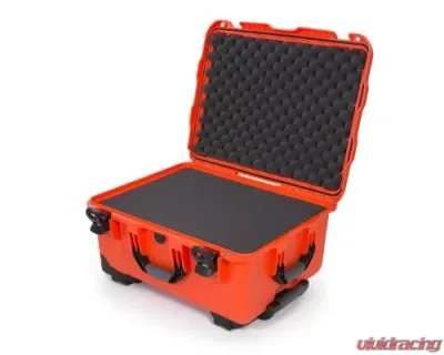 Nanuk Nano 950 Wheeled Hard Case Cubed Foam Orange - 950-1003