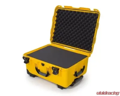 Nanuk Nano 950 Wheeled Hard Case Cubed Foam Yellow - 950-1004