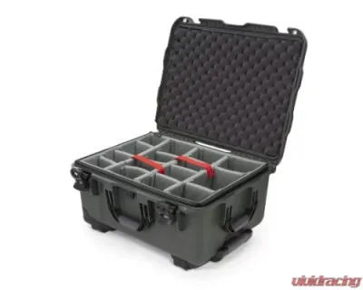 Nanuk Nano 950 Wheeled Hard Case Padded Divider Olive - 950-2006