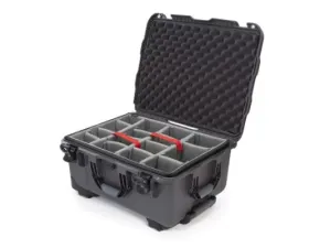 Nanuk Nano 950 Wheeled Hard Case Padded Divider Graphite