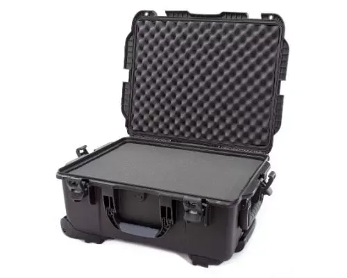 Nanuk Nano 955 Wheeled  Hard Case Cube Foam Black - 955-1001