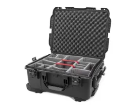 Nanuk Nano 955 Wheeled  Hard Case Padded Divider Black