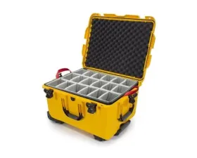 Nanuk Nano 960 Wheeled Hard Case Padded Divider Yellow