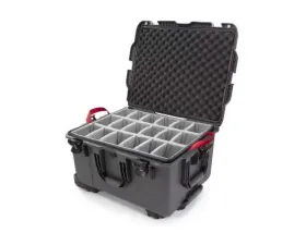 Nanuk Nano 960 Wheeled Hard Case Padded Divider Graphite