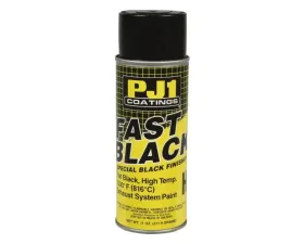 PJ1 Fast Black 1500f High Temp Flat Finish