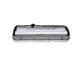Pro Form Stock Valve Covers Bowtie/Chevrolet Embossed Emblems Chrome Finish Chevrolet Big Block 396-454 V8 Engines 1965-1996
