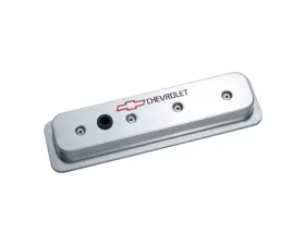 Pro Form Valve Covers Bowtie/Chevrolet Recessed Emblems Polished Finish Chevrolet Small Block 262-400 V8 Engines 1987-1996