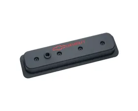 Pro Form Valve Covers Bowtie/Chevrolet Recessed Emblems Black Crinkle Finish Chevrolet Small Block 262-400 V8 Engines 1987-1996